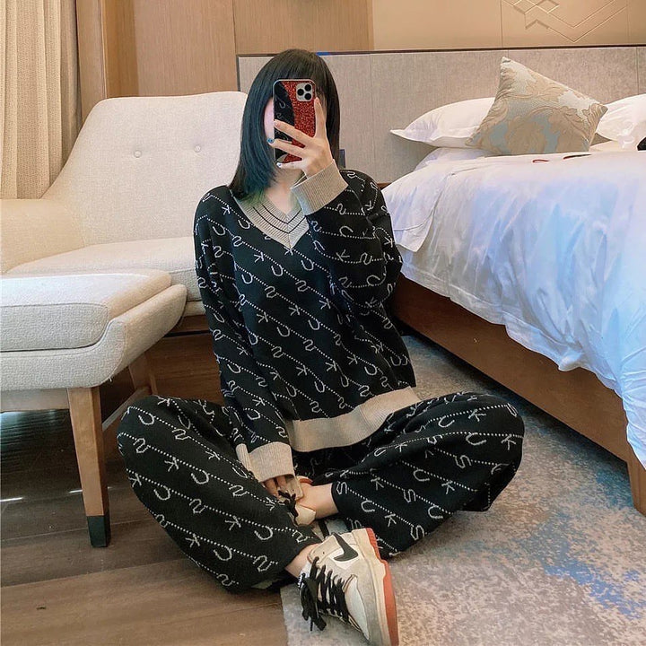 Yale V neck tracksuit