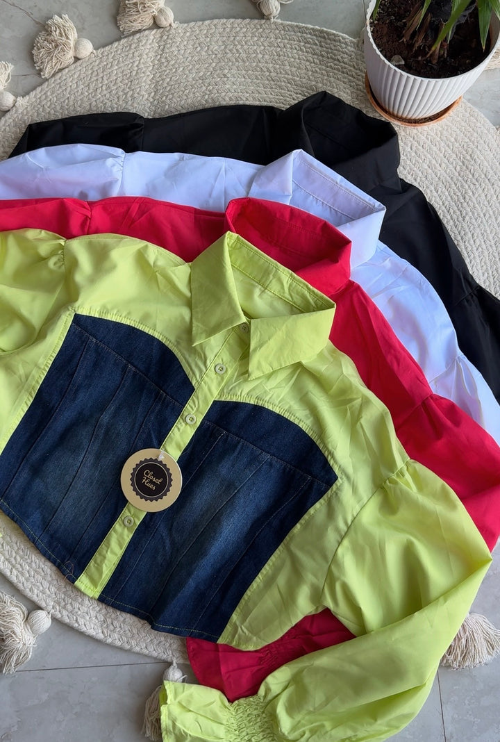 Carla denim shirt