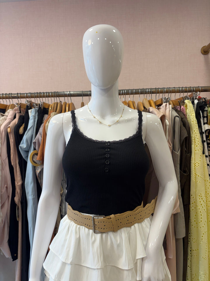 Ivy built in bra top