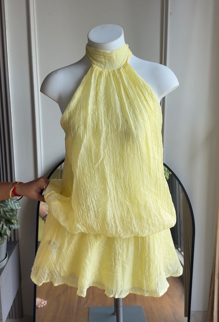 Annie halter neck dress