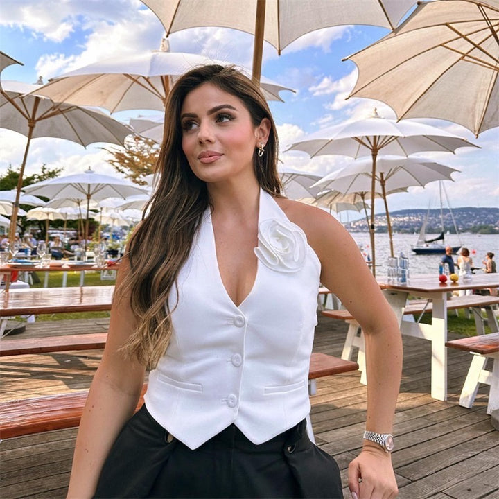 Debbie halter neck top