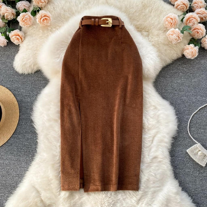 Bravo Highwaist skirt With Belt