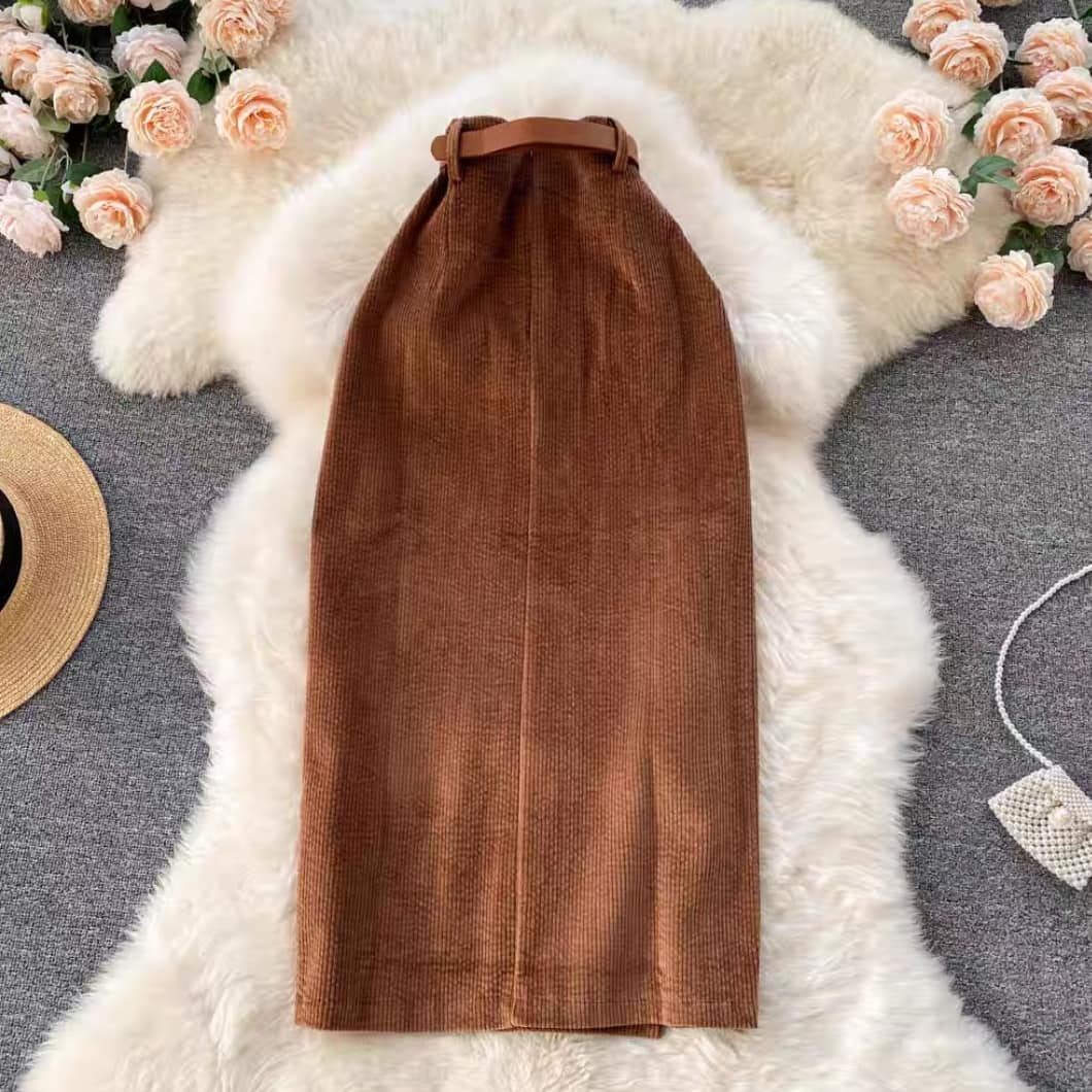 Bravo Highwaist skirt With Belt