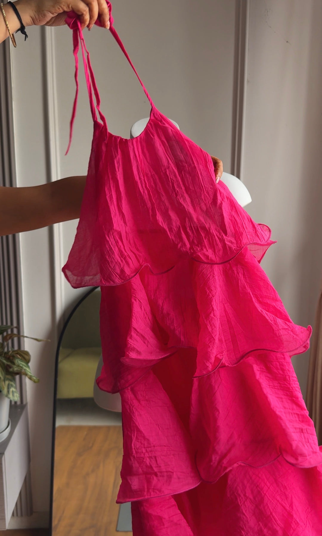 Halstat halter neck dress