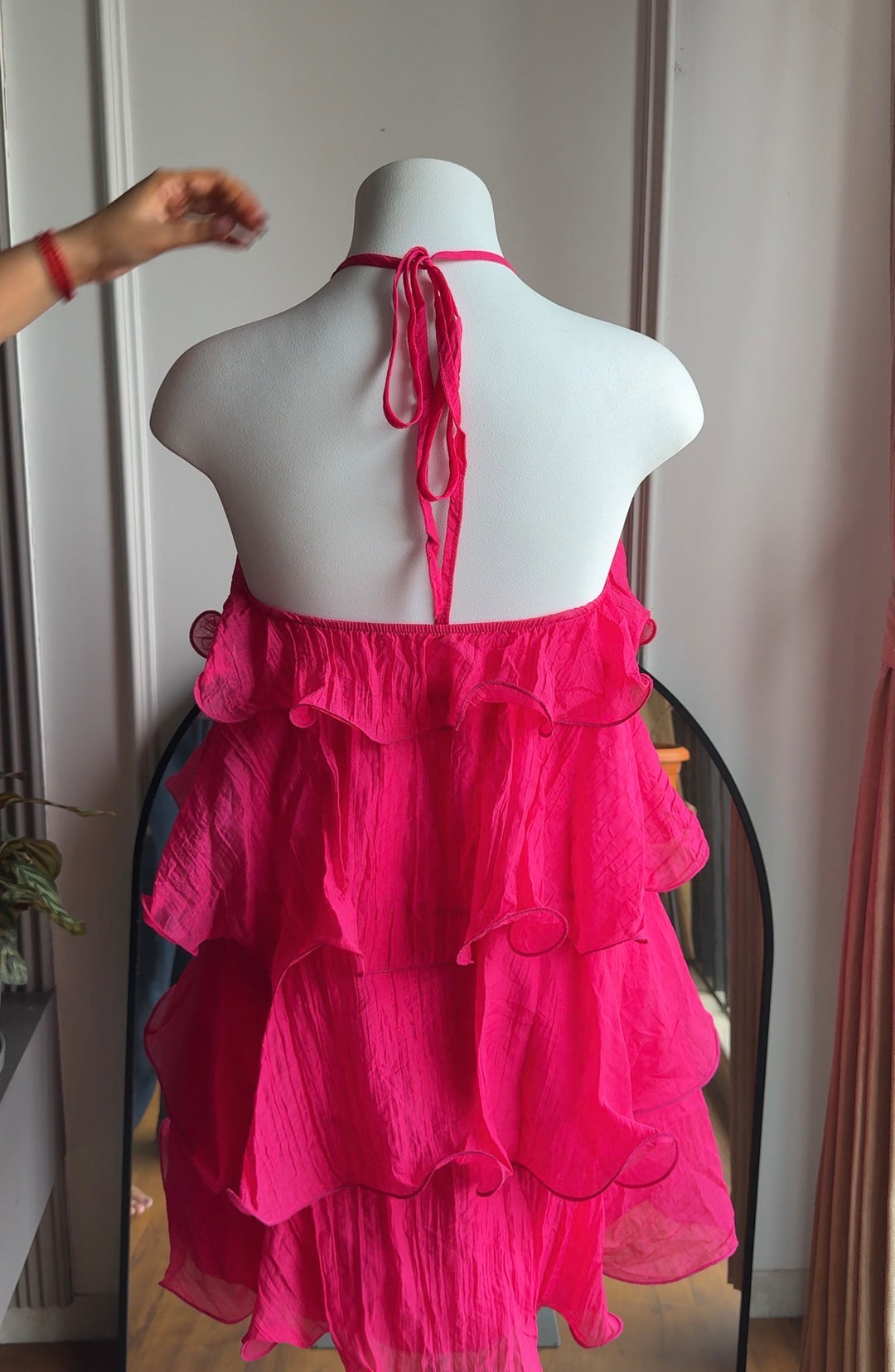 Halstat halter neck dress