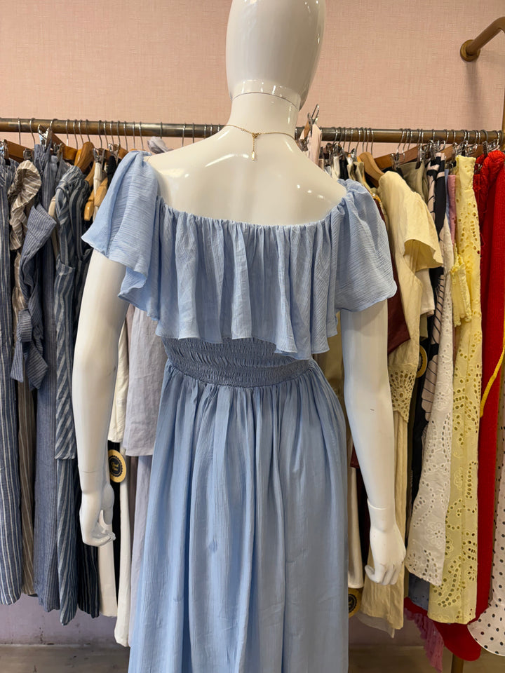 Titania off shoulder dress
