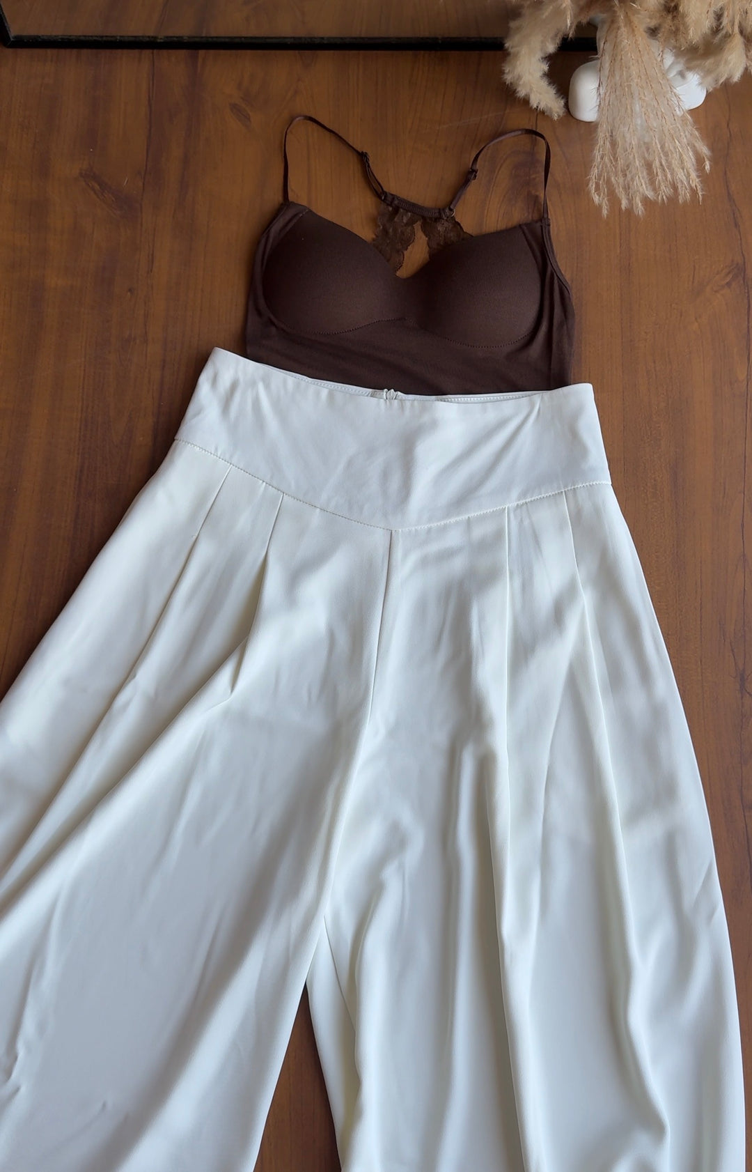 Anne built in bra top