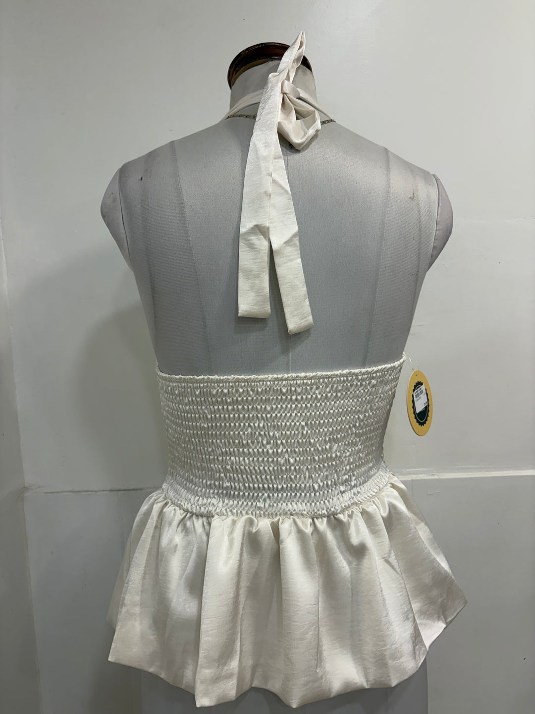 Dina halter neck party wear top