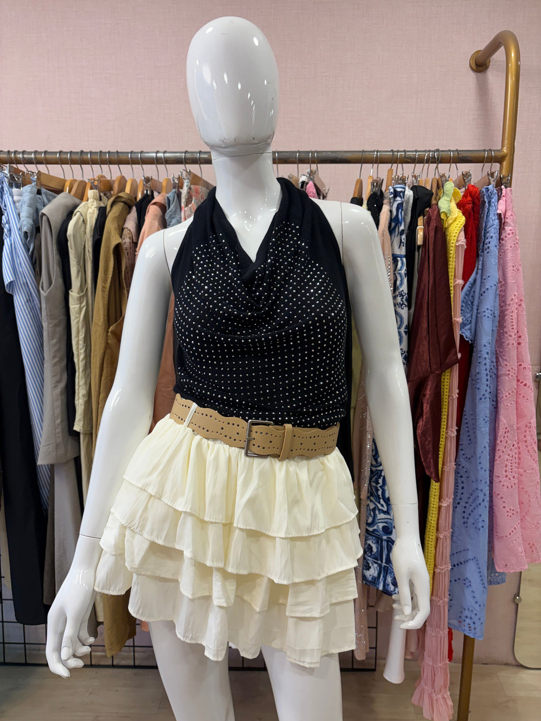 Avery cowl neck top