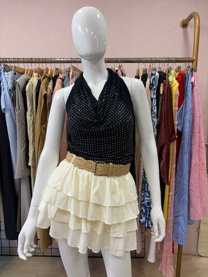 Avery cowl neck top