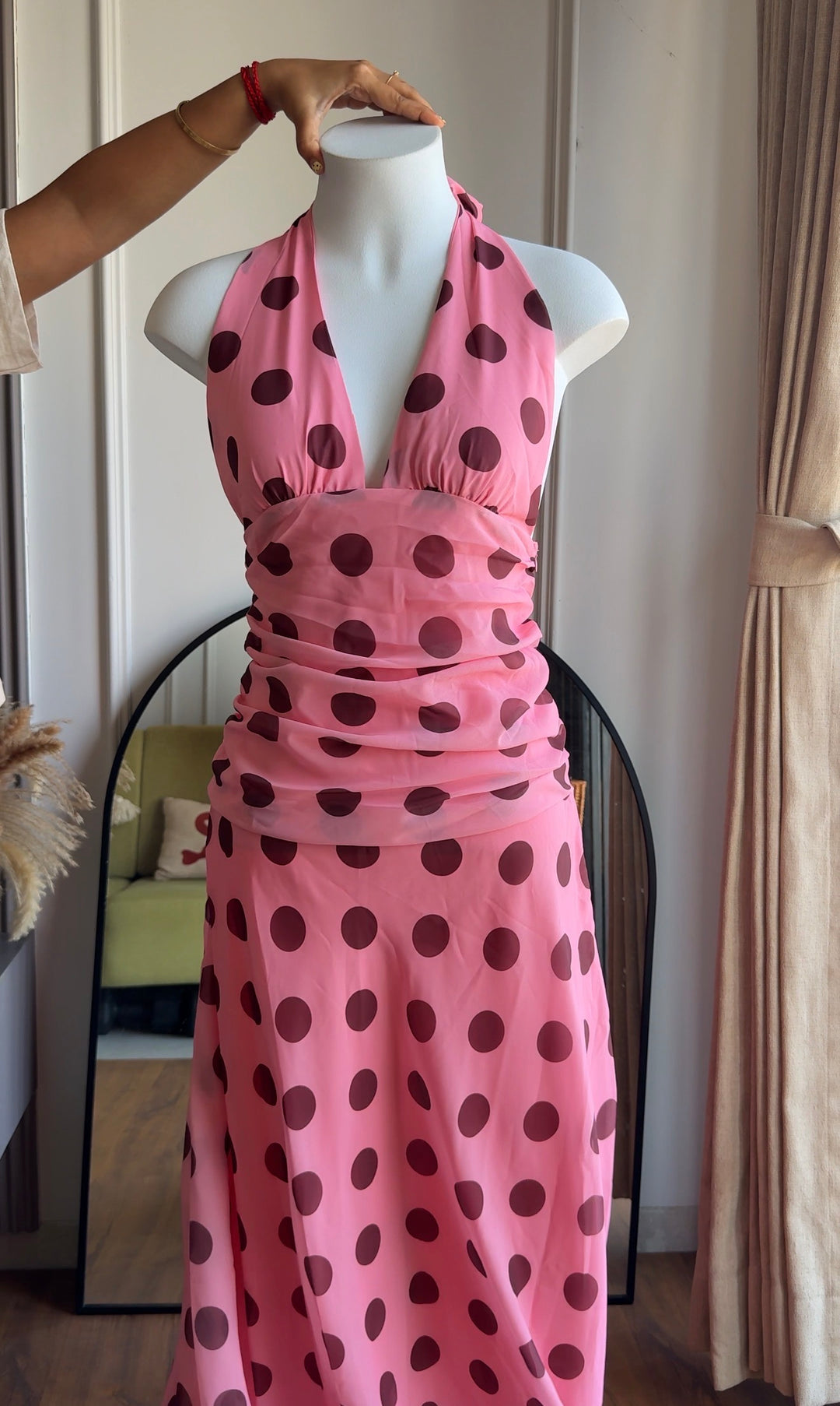 Harper polka dot dress