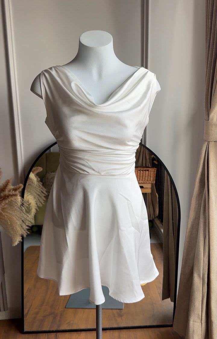 Sizzle satin silk dress