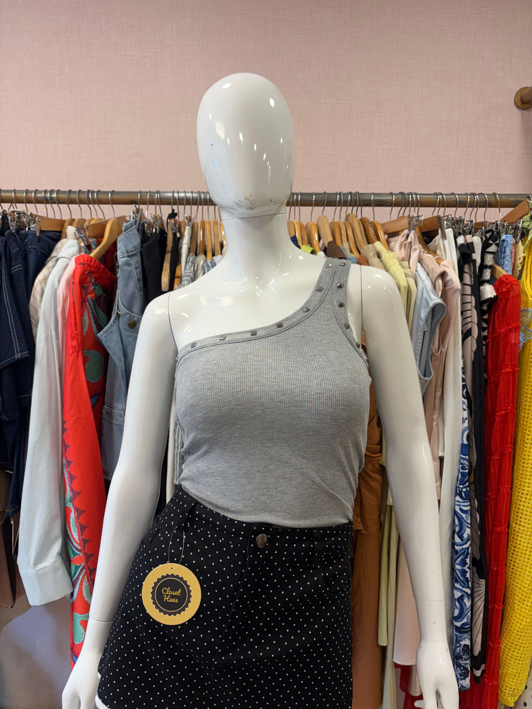 Ramileo one shoulder top