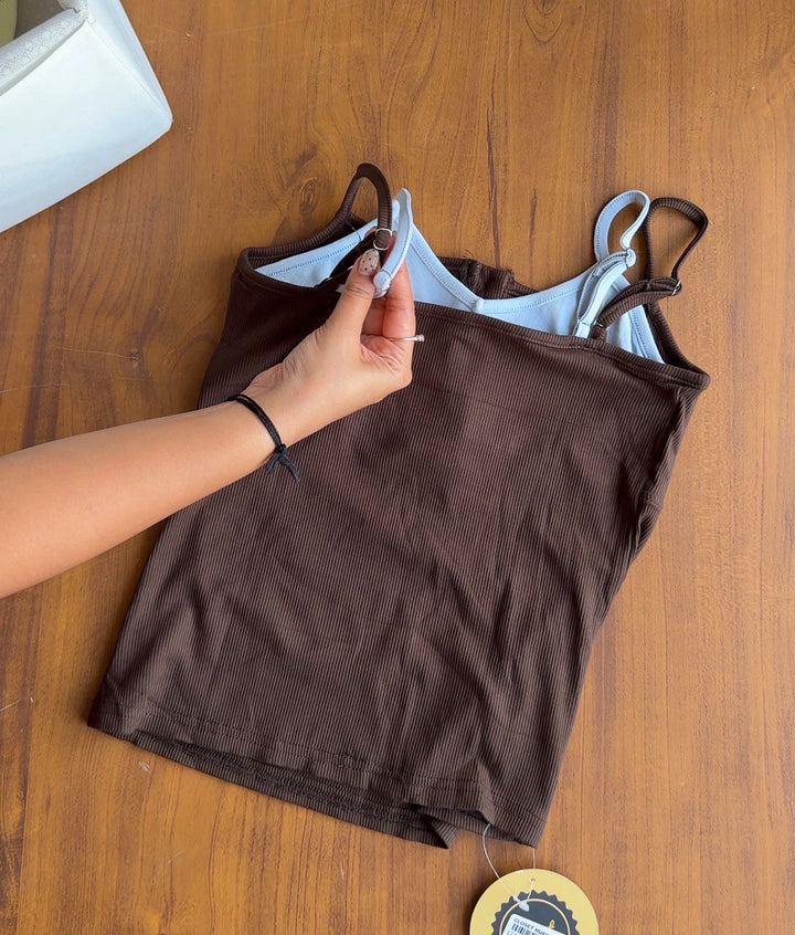 Monroe two tone tank top