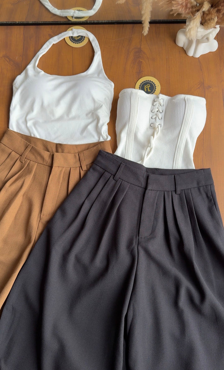 Monica high waist trousers