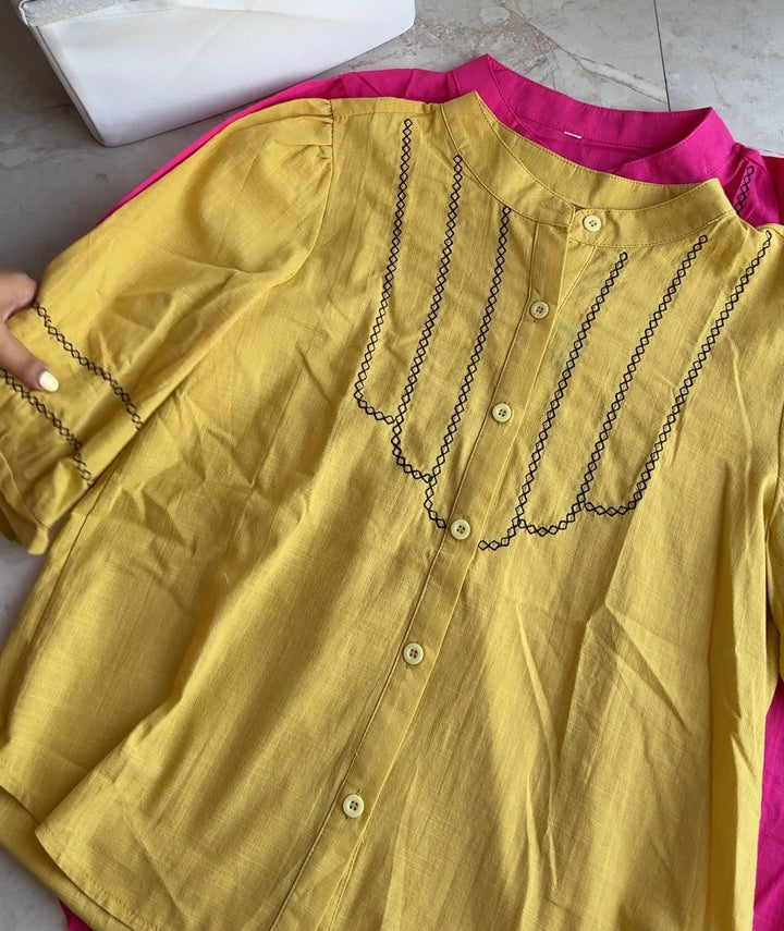 Picanos embroidered blouse