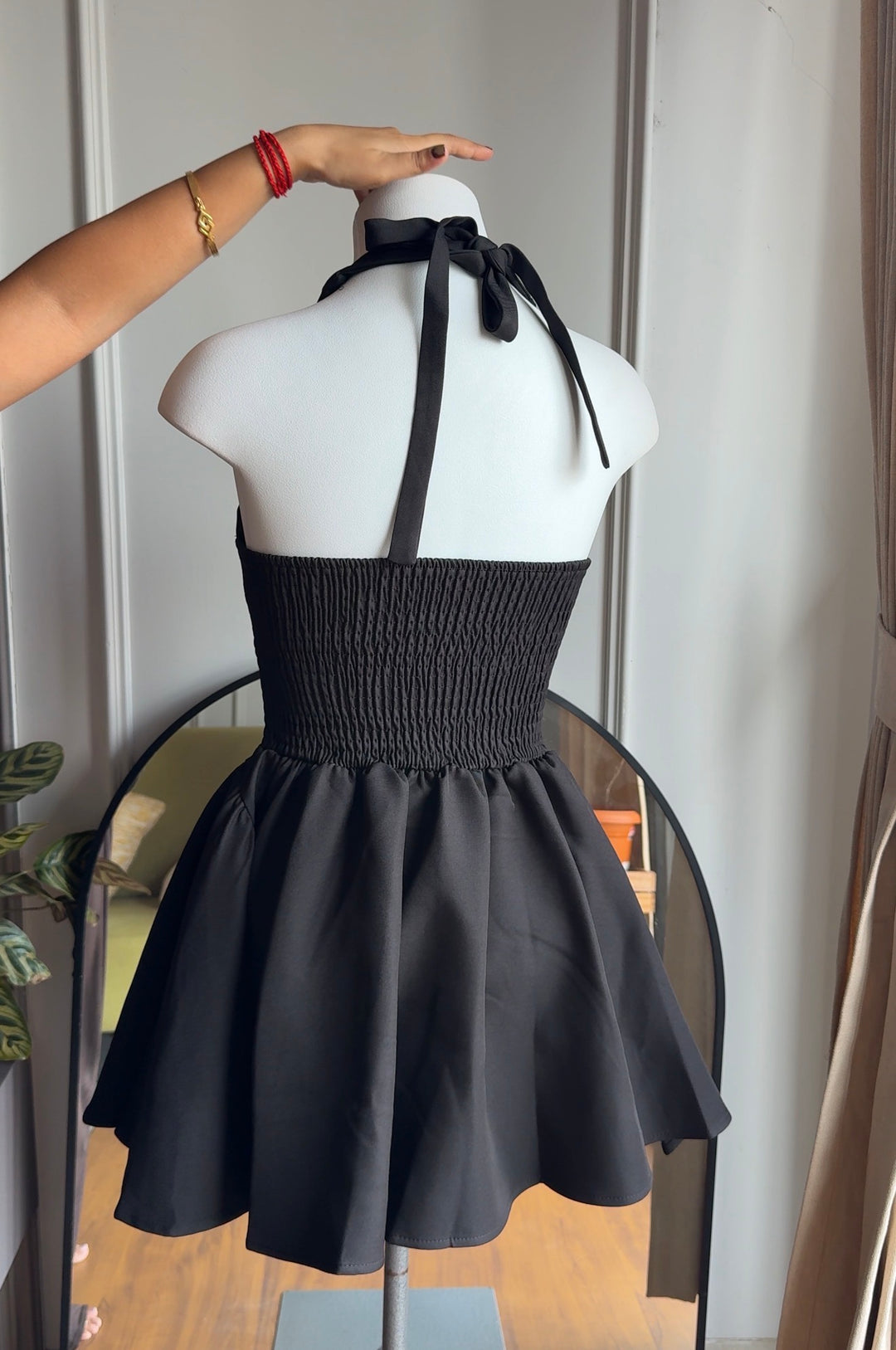 Dorothy Halter neck dress