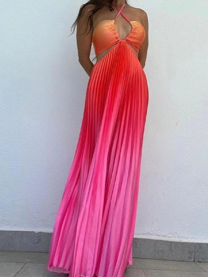 Lorenzo gradient maxi dress