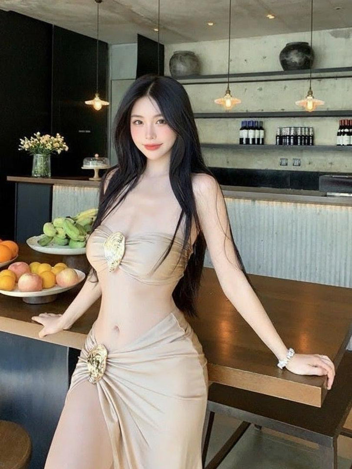 Seagull three piece swimsuit