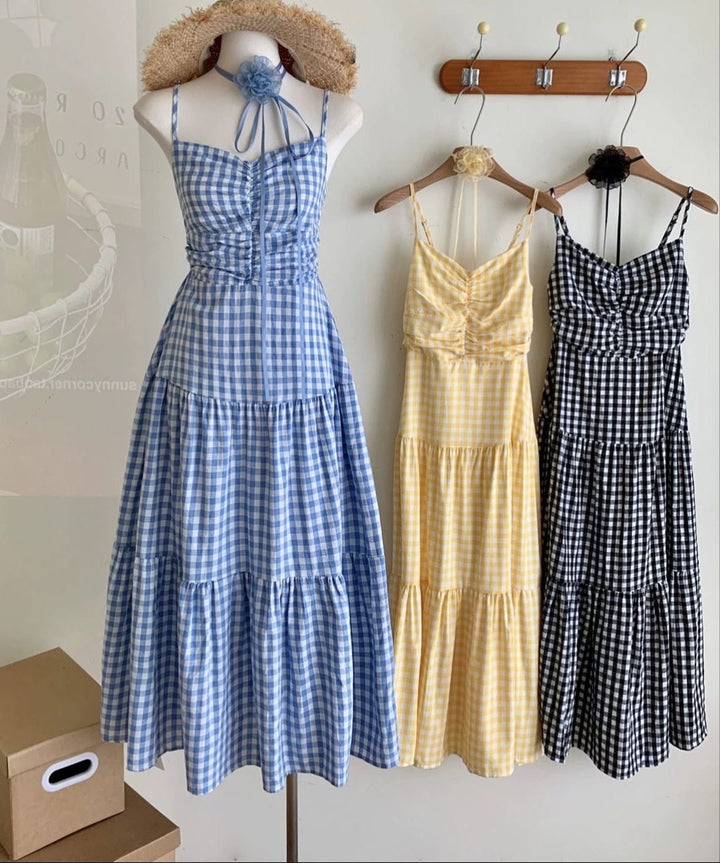 Coco Striped Midi dress