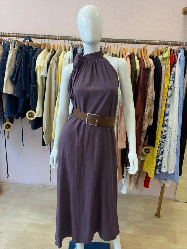 Clara belted dress