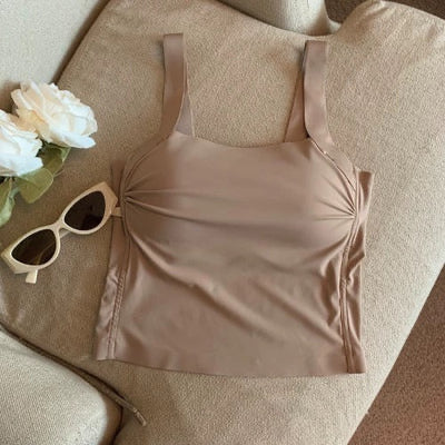 Matcha built in bra top