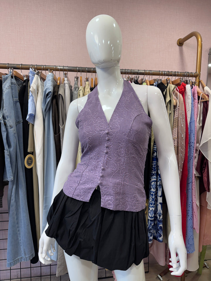 Leah halter neck top