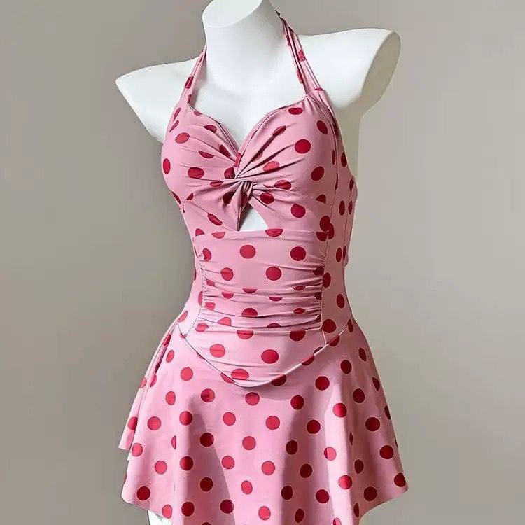 Oddity polka dot swimsuit