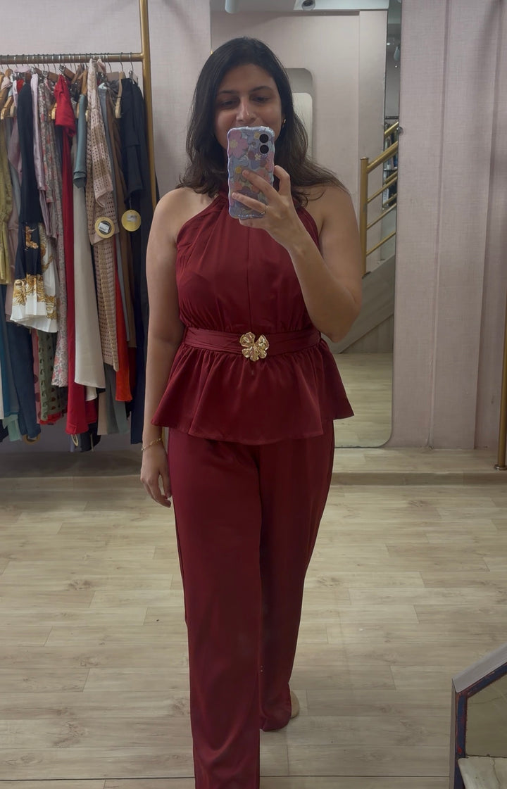 Metallica  Halter neck jumpsuit