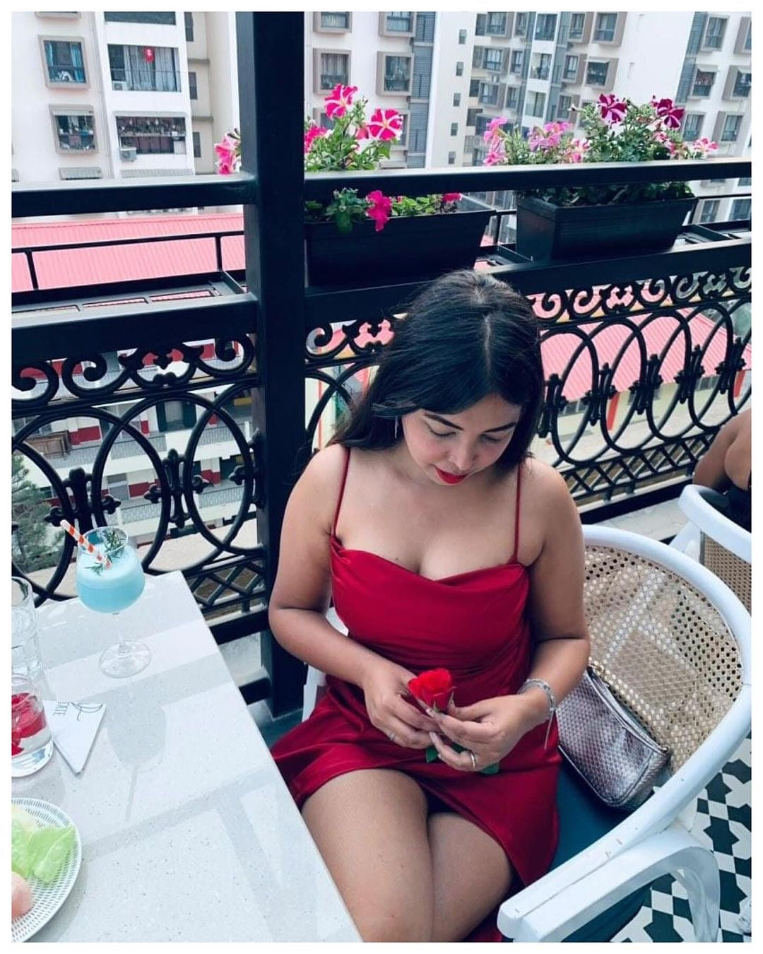 Milano silk dress