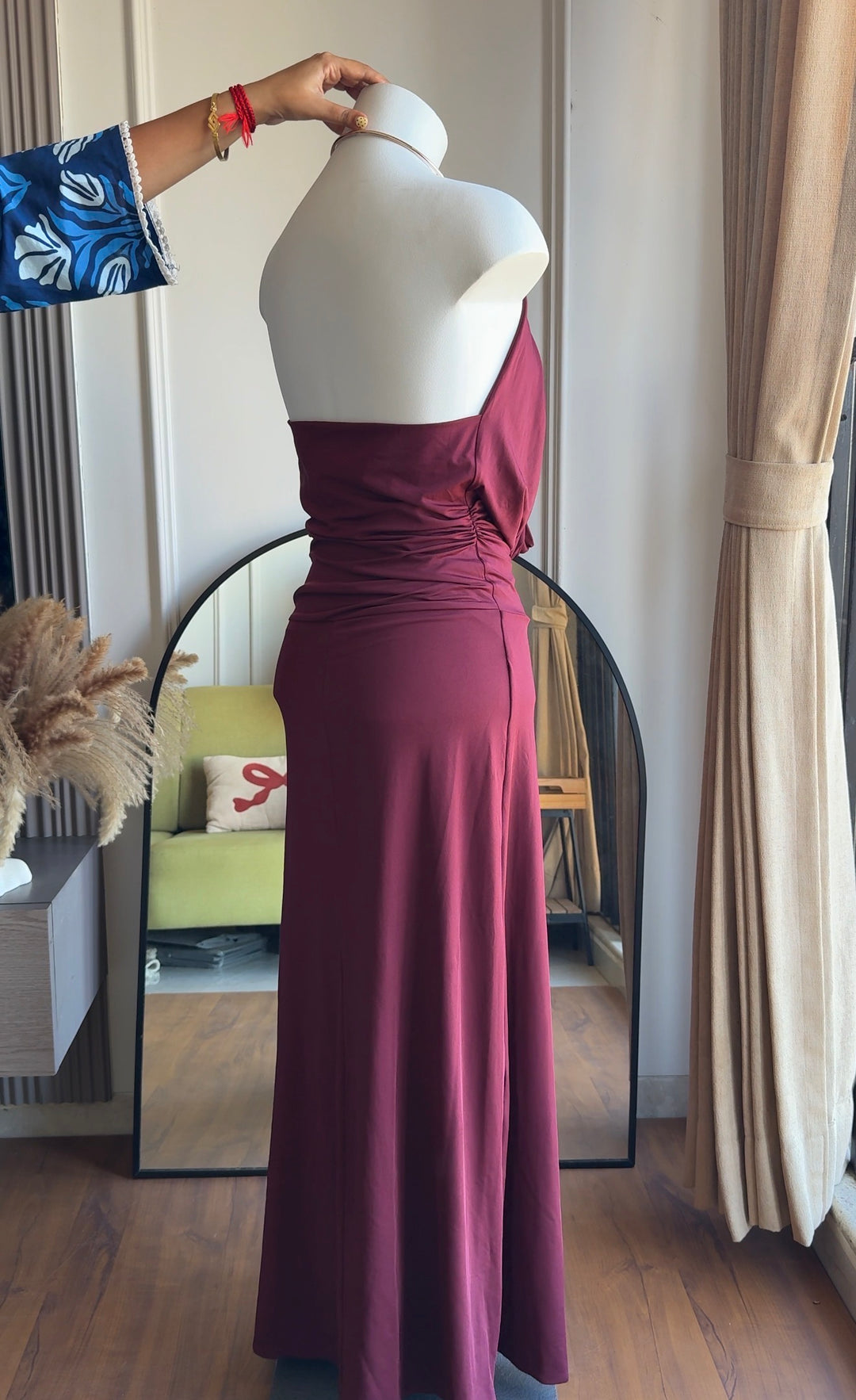 Eunice cowl neck bodycon dress