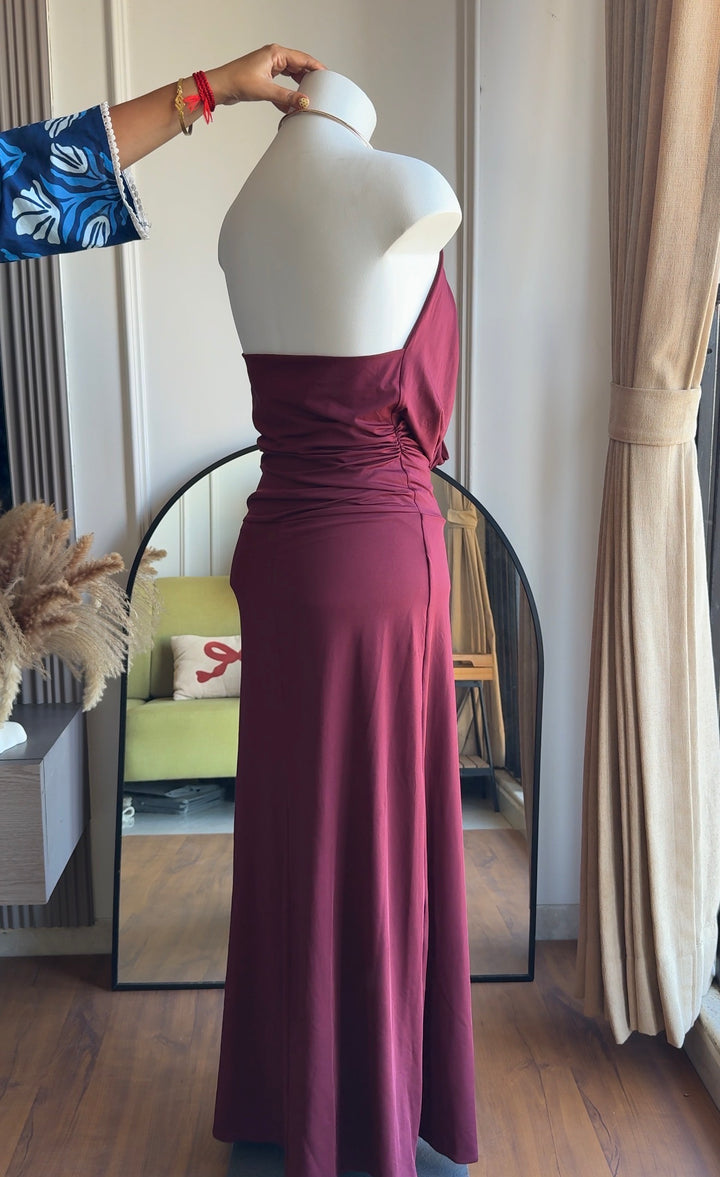 Eunice cowl neck bodycon dress