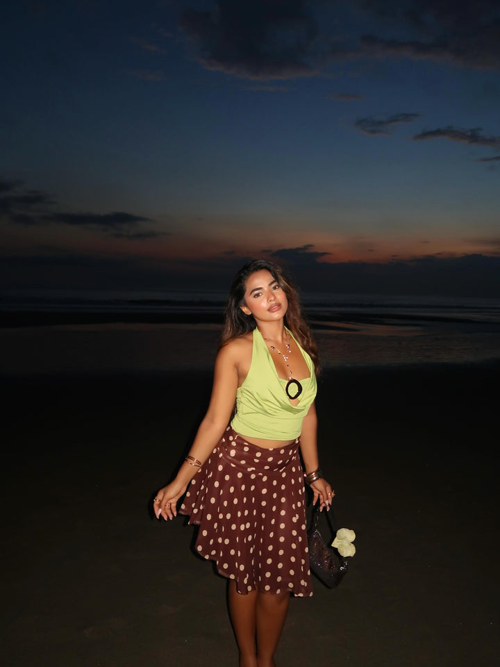 Gilmore polka dot skirt
