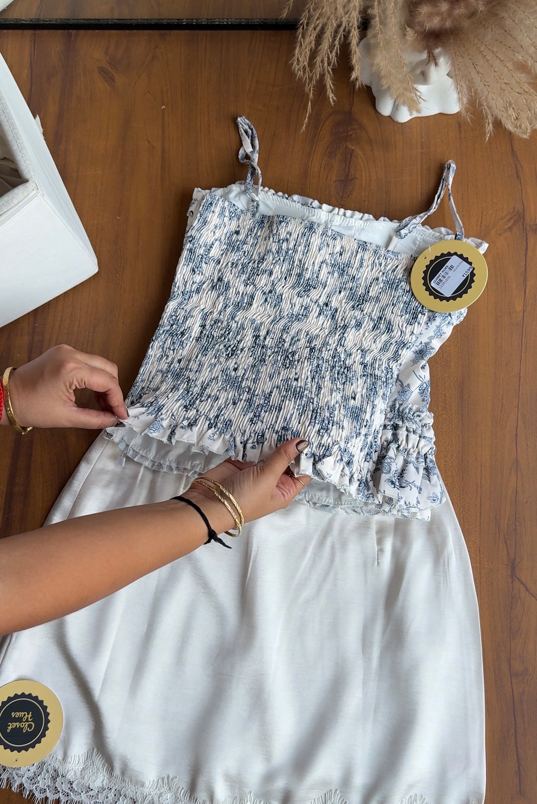 Riverine corset top