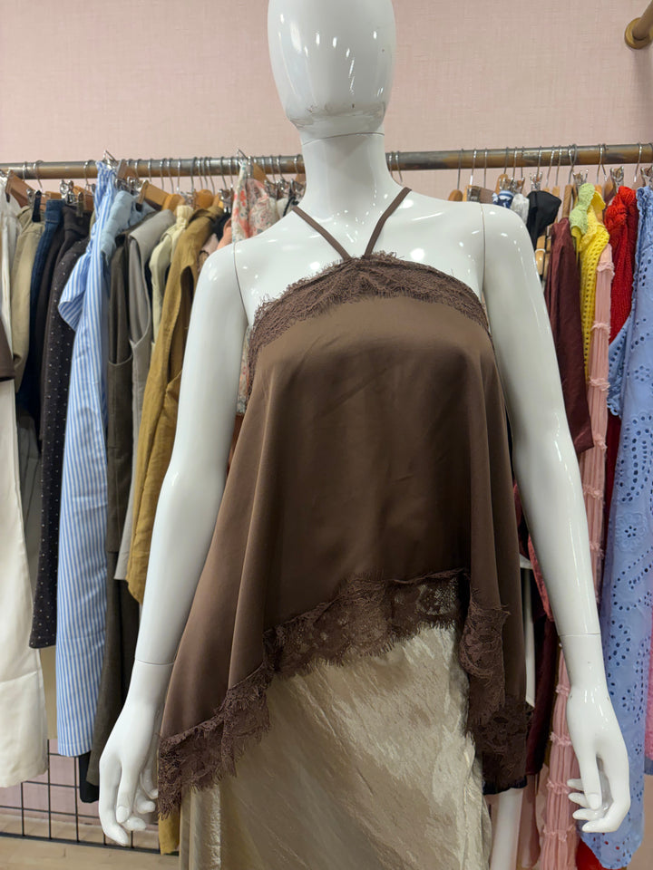 Hazel halter neck top