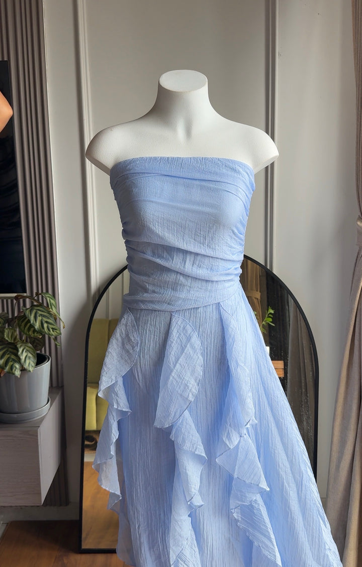 Lorelai tube frill dress