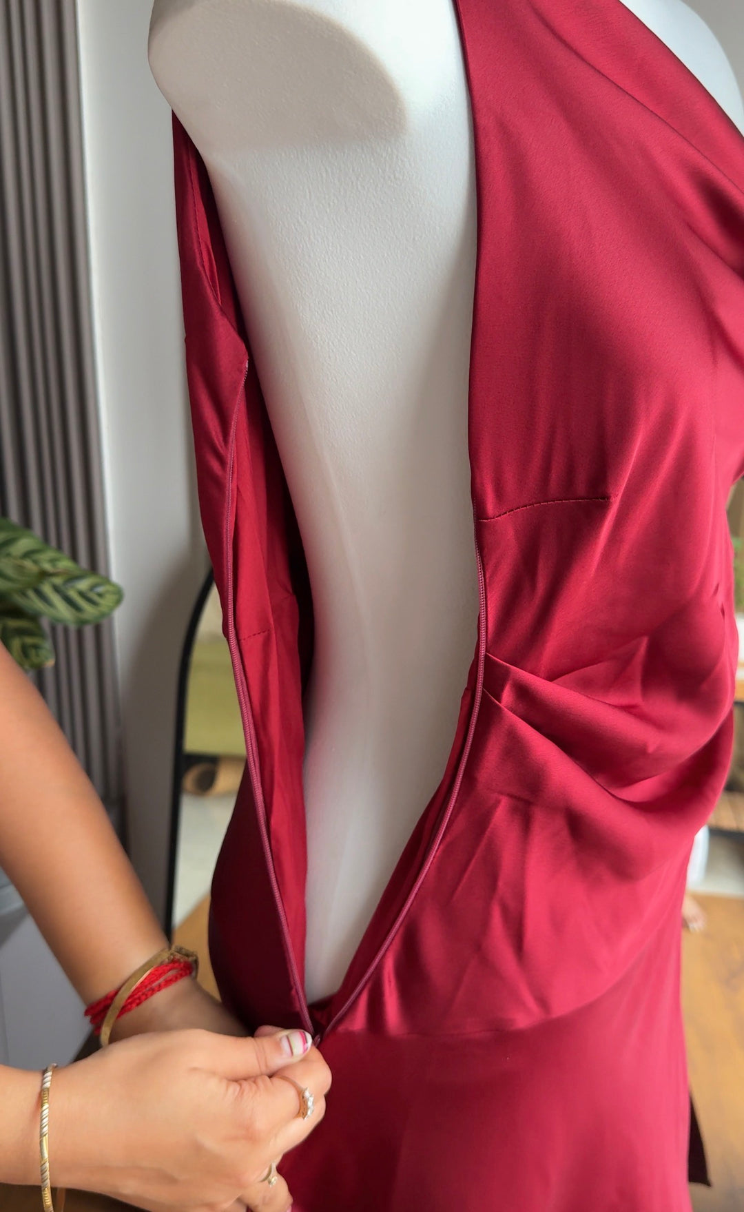 Targaryen silk satin dress