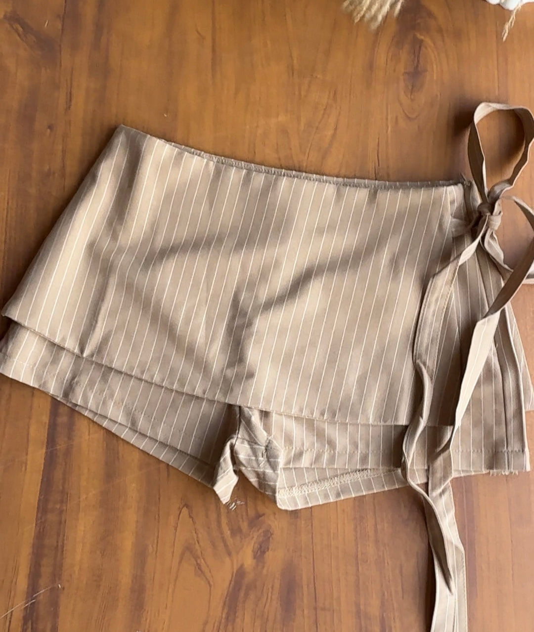 Helena striped skorts