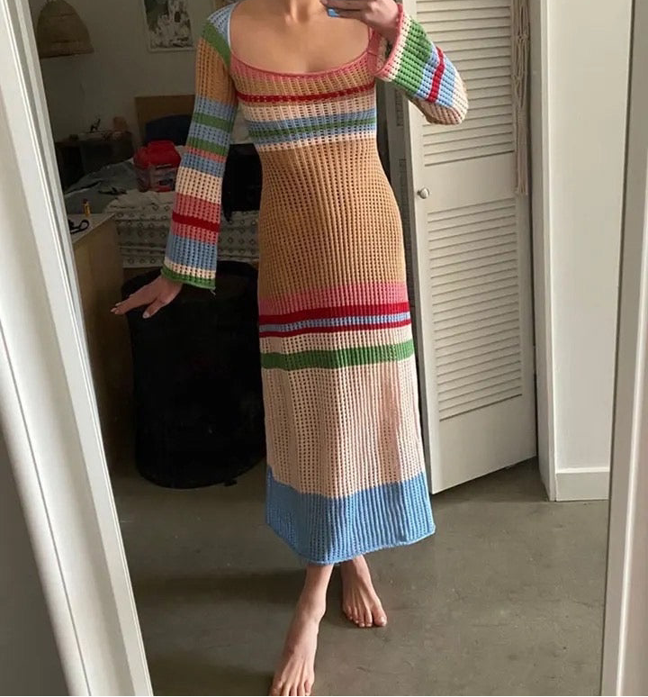 Nomad crochet cover up dress