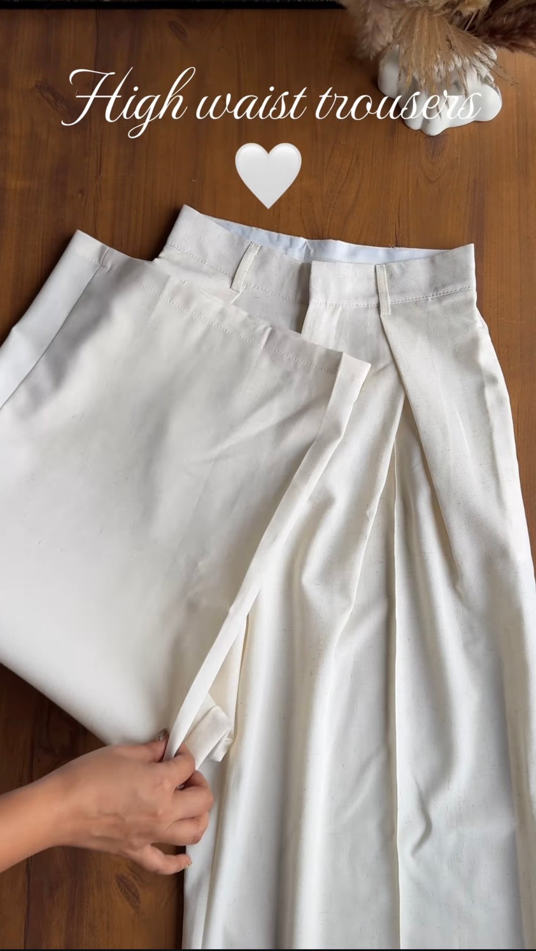 Cornwall high waist trousers