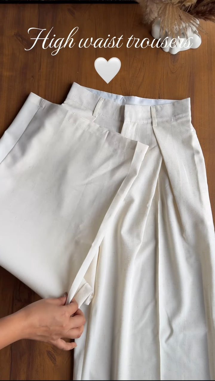 Cornwall high waist trousers