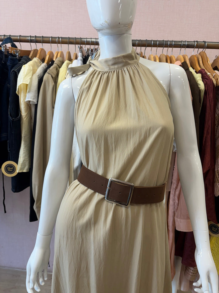 Clara belted dress