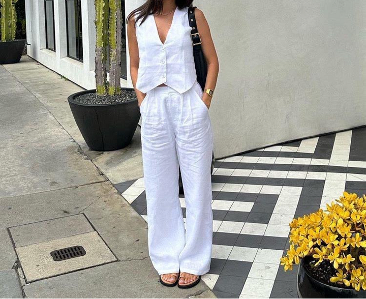 Jerome Linen Coord Set