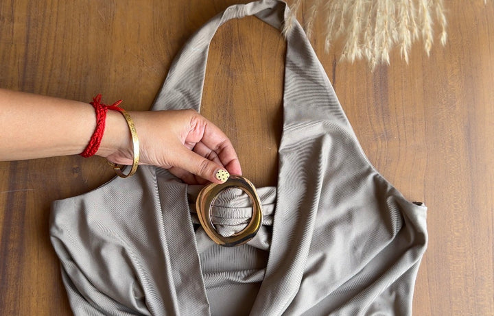 Dora halter neck crop top