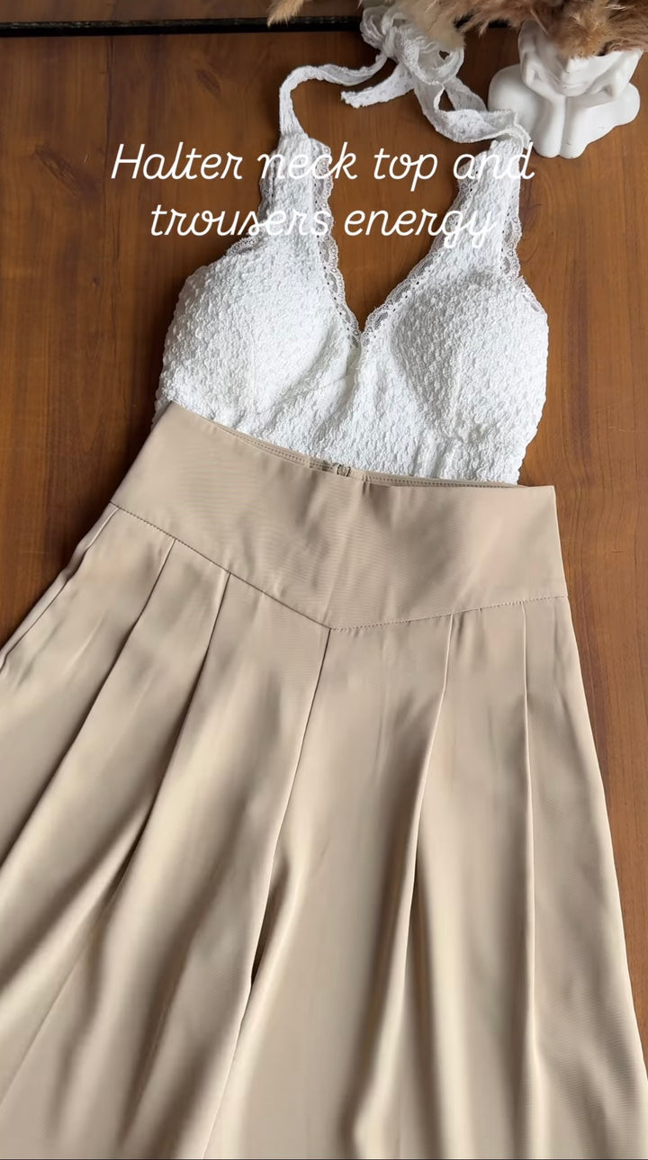 Mathew halter-neck top