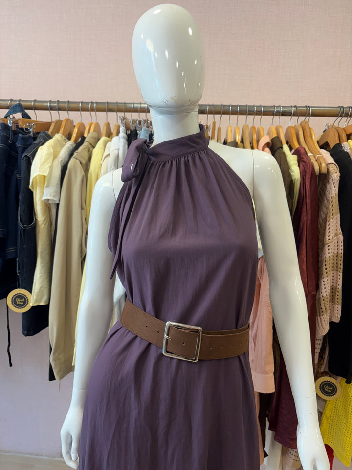 Clara belted dress