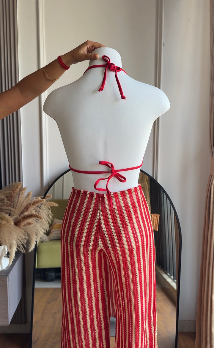 Constance striped three piece swimwear-Preorder