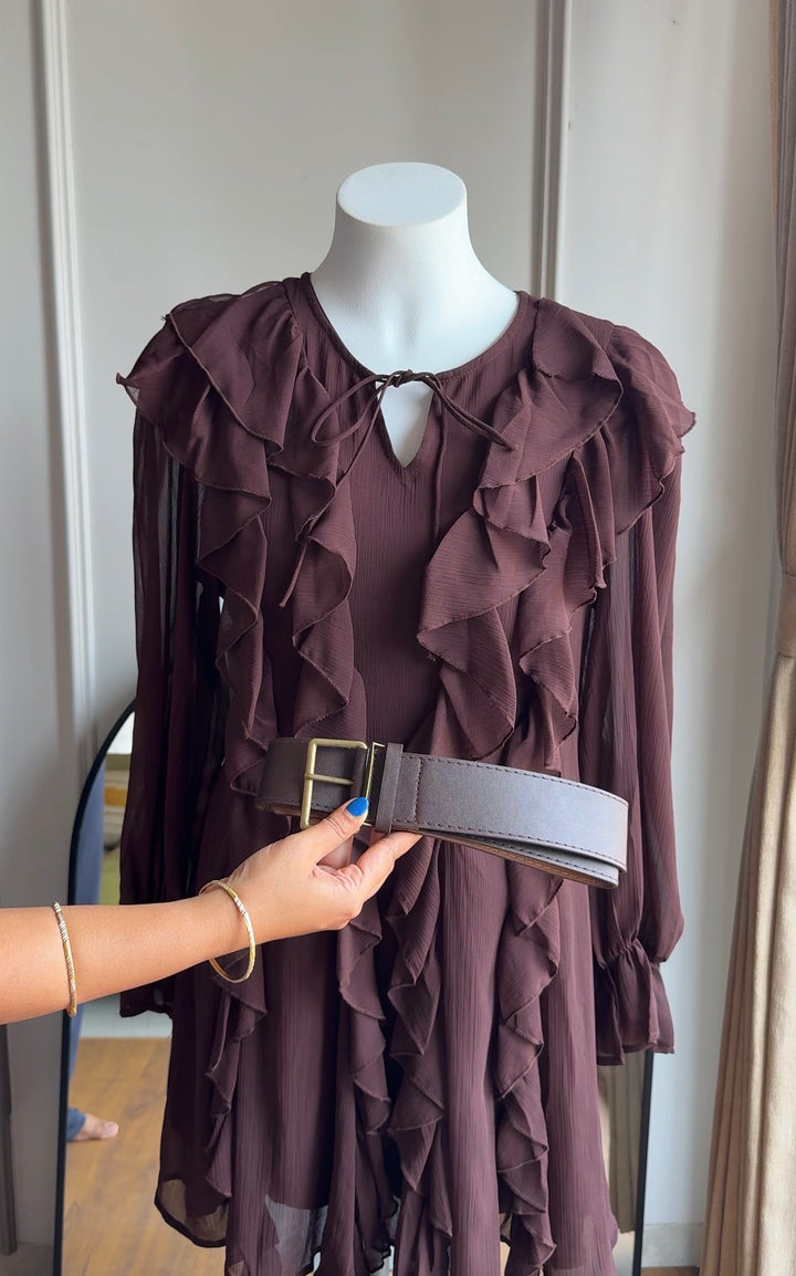 Phuket frill dress