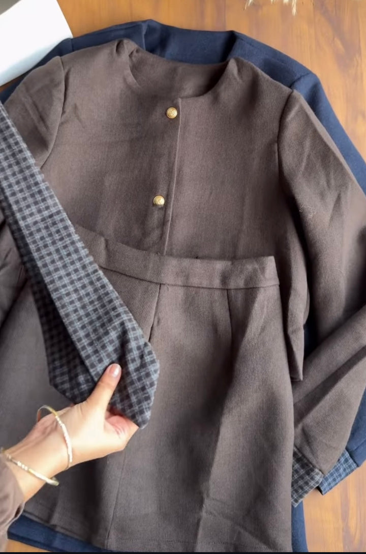 Jim two piece set with scarf