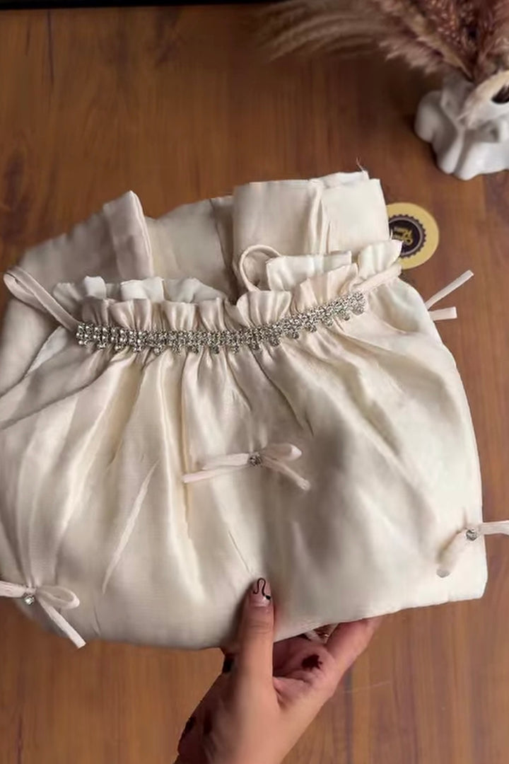 Glaze organza halter neck coord